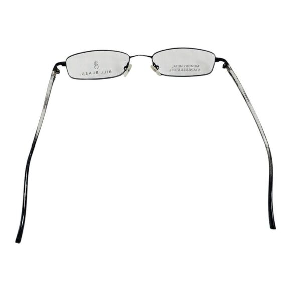 BILL BLASS MEN'S EYEGLASSES BBM 1-3 51/18 135 NEW DEMO MEMORY METAL - Picture 3 of 14